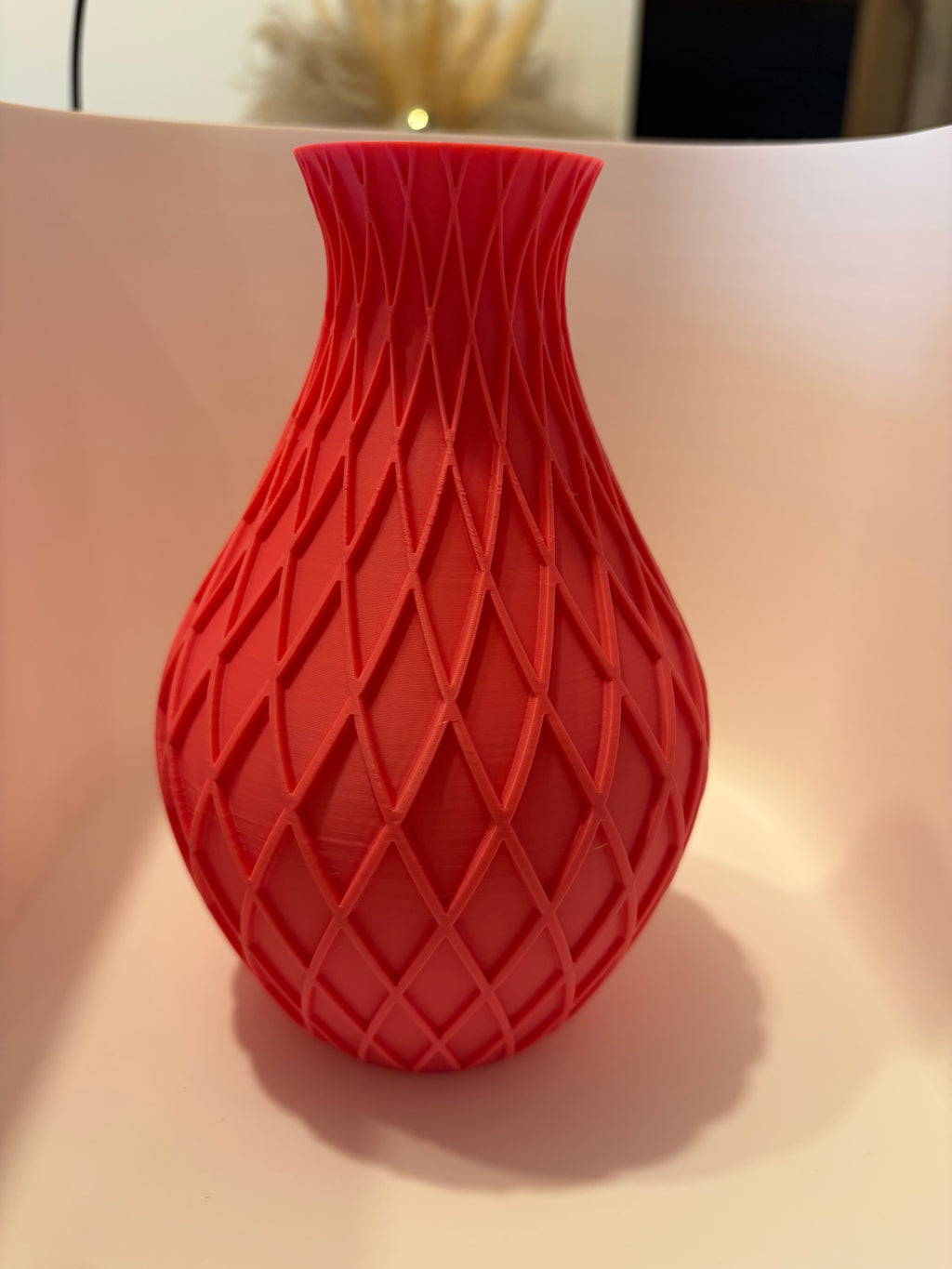 Geometrische Dekovase 16 cm – 3D-gedruckt