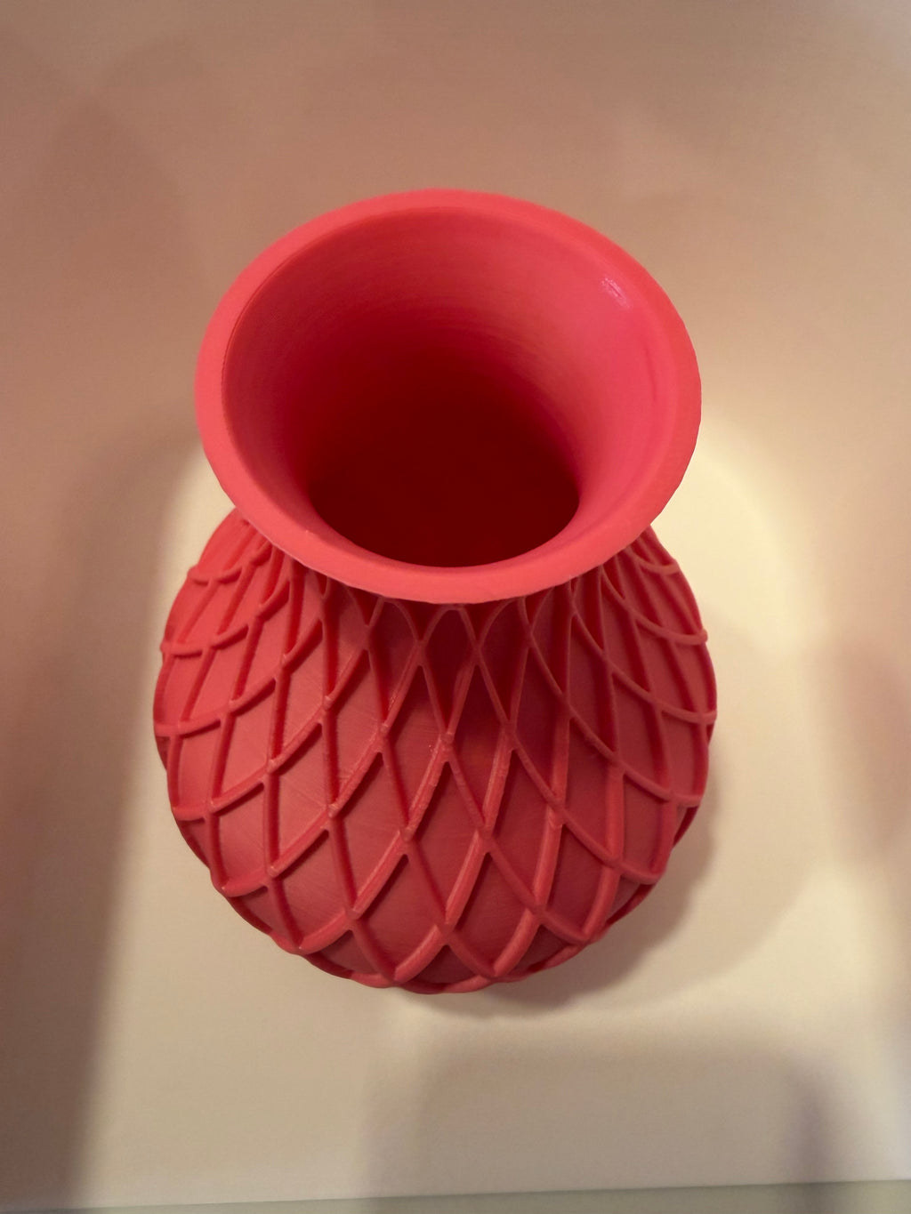 Geometrische Dekovase 16 cm – 3D-gedruckt